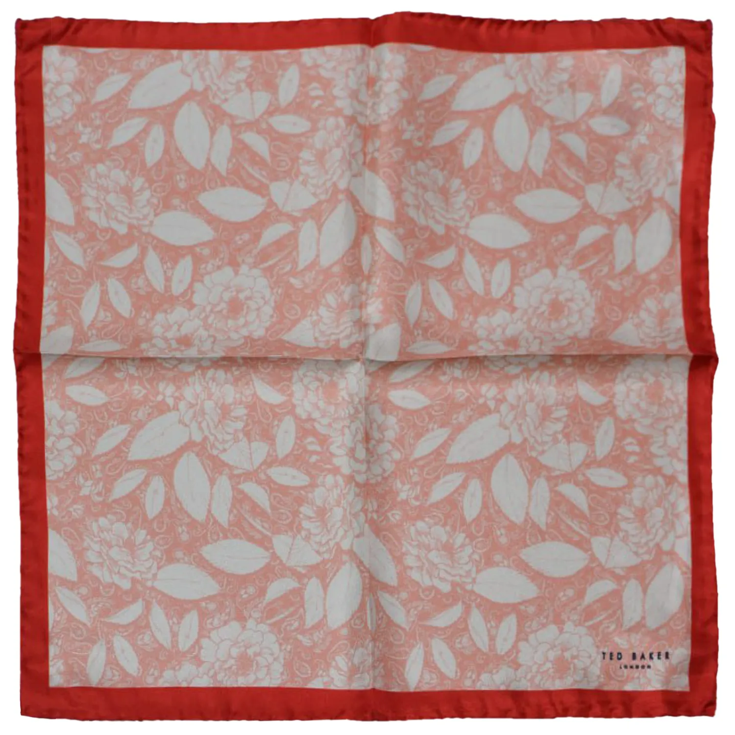 Pochette en soie à motifs floraux rose Ted Baker – Image 2