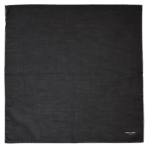 saint-laurent-paris-pochette noire fin lisere-aplat