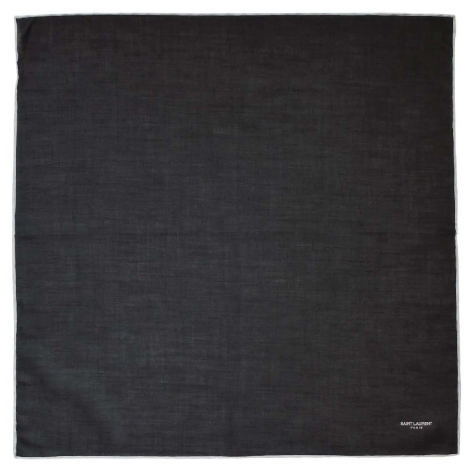 saint-laurent-paris-pochette noire fin lisere-aplat