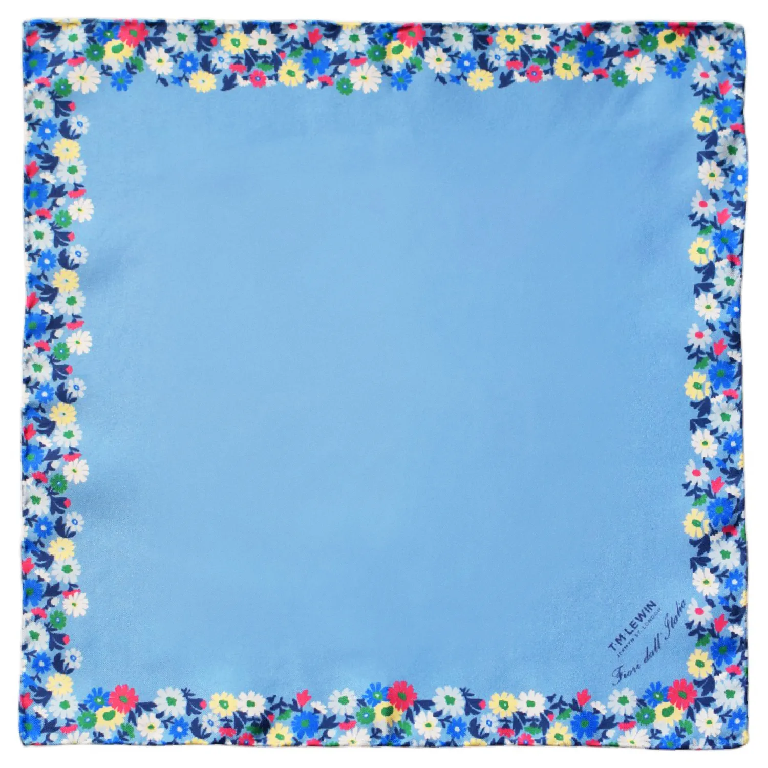 tm lewin pochette bleue
