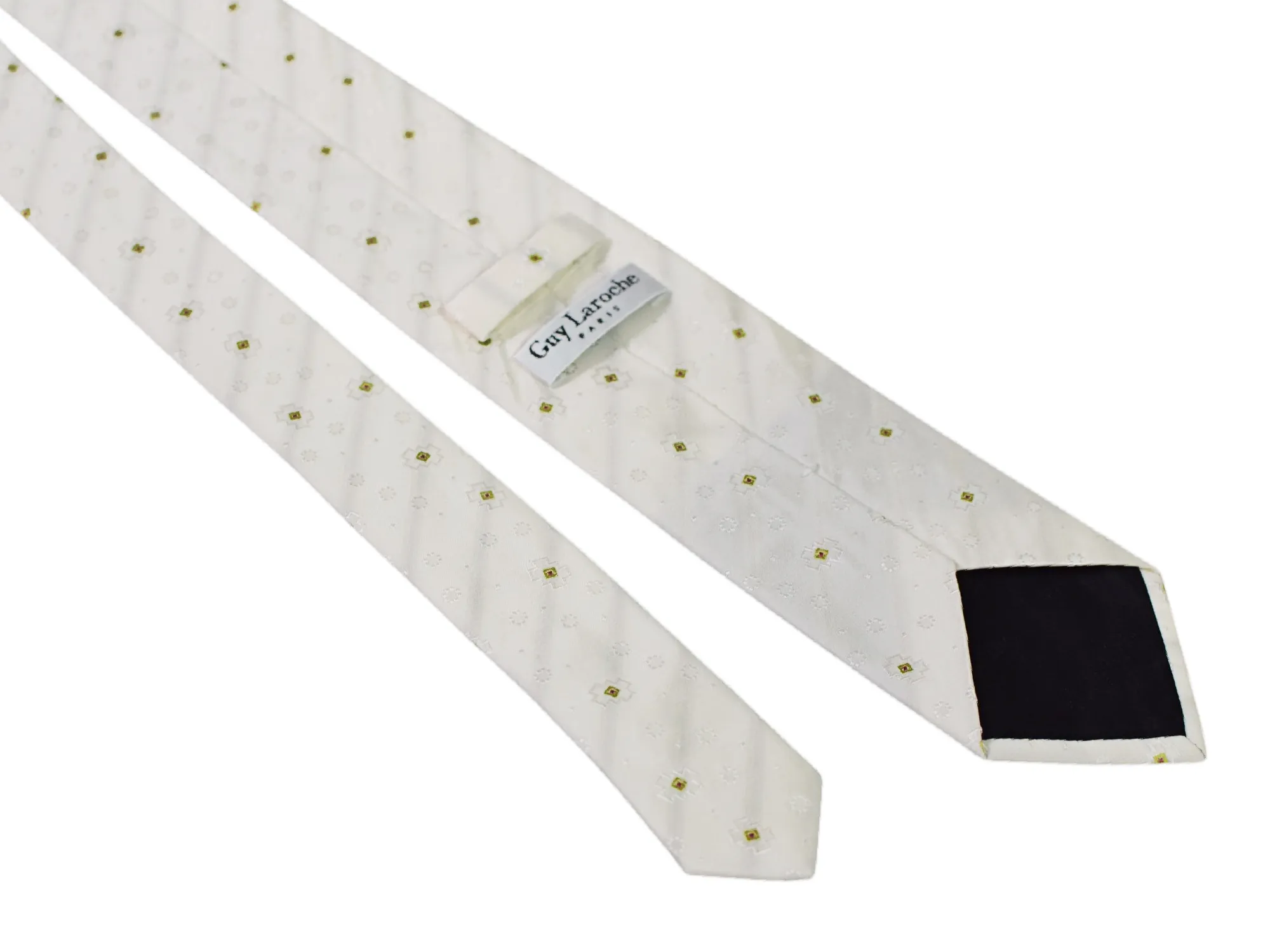 Cravate crème Guy Laroche