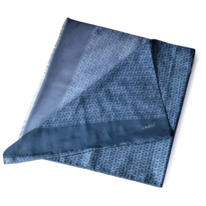 Lanvin motifs cercles bleuscoton-a plat