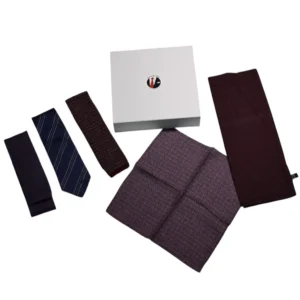 Panache box12 violet gris et ble