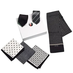 Panache box19 noir blanc gris