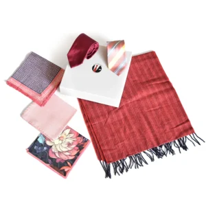 Panache box rouge et rose