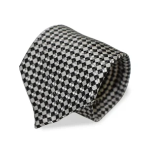 cravate a motifs damier