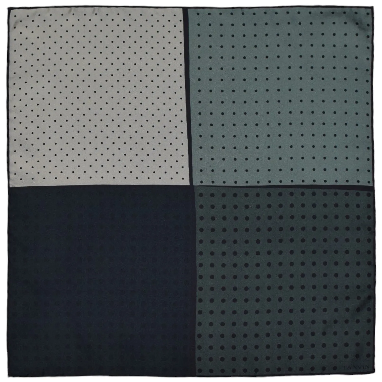 lanvin 4 panneaux verte