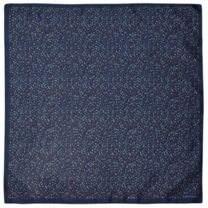 lanvin pochette bleu a motifs confetti