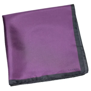 pochette lanvin violette