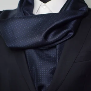 lanvin foulard bleu