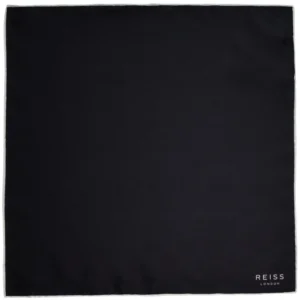 pochette reiss soie noire 32x32-3