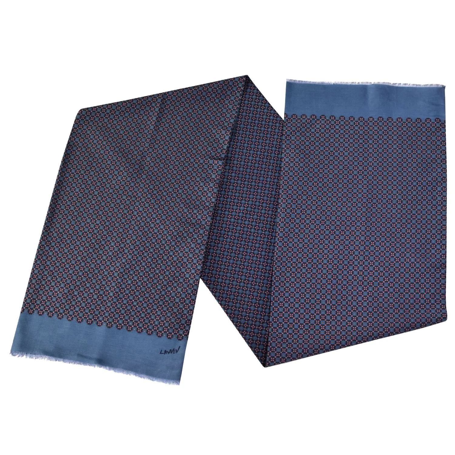 Foulard lanvin coton et soie