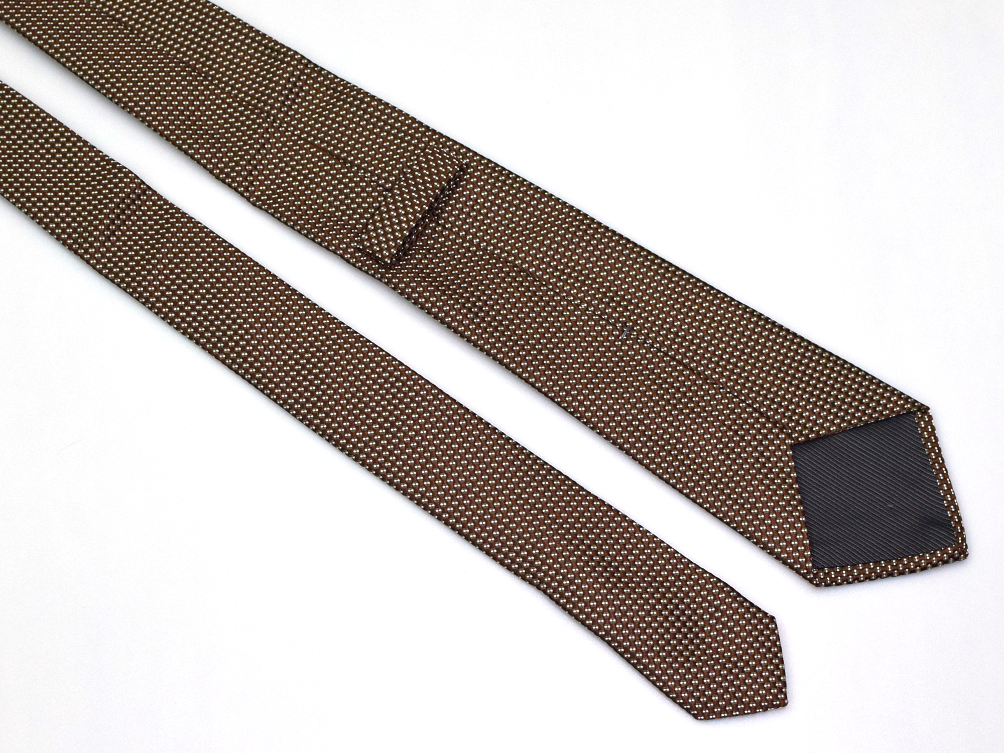 Cravate brune 4