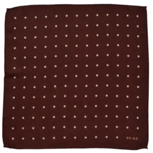 Pochette Reiss a pois en laine-2