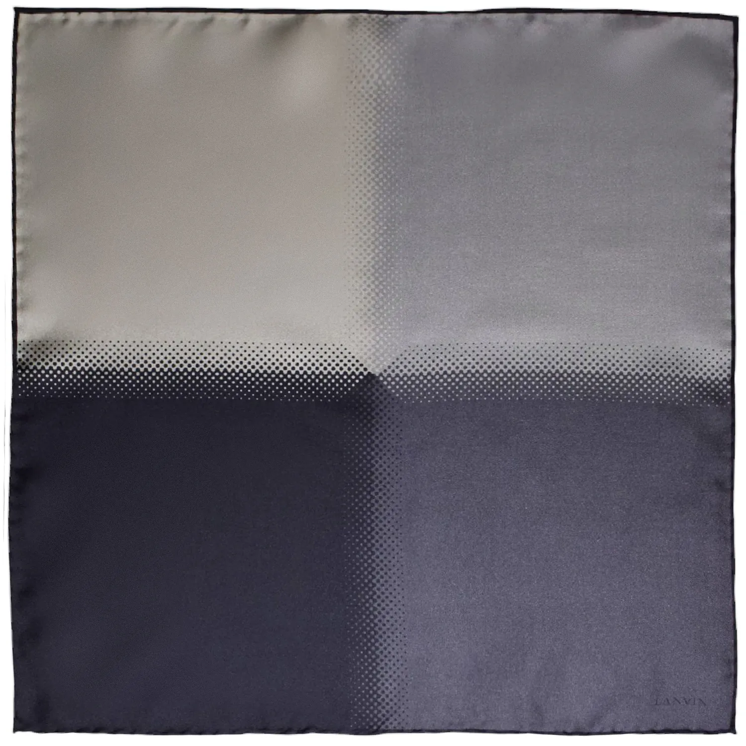 lanvin 4 panneaux gris