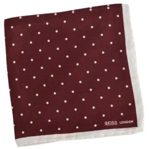 reiss pochette rose a pois-1
