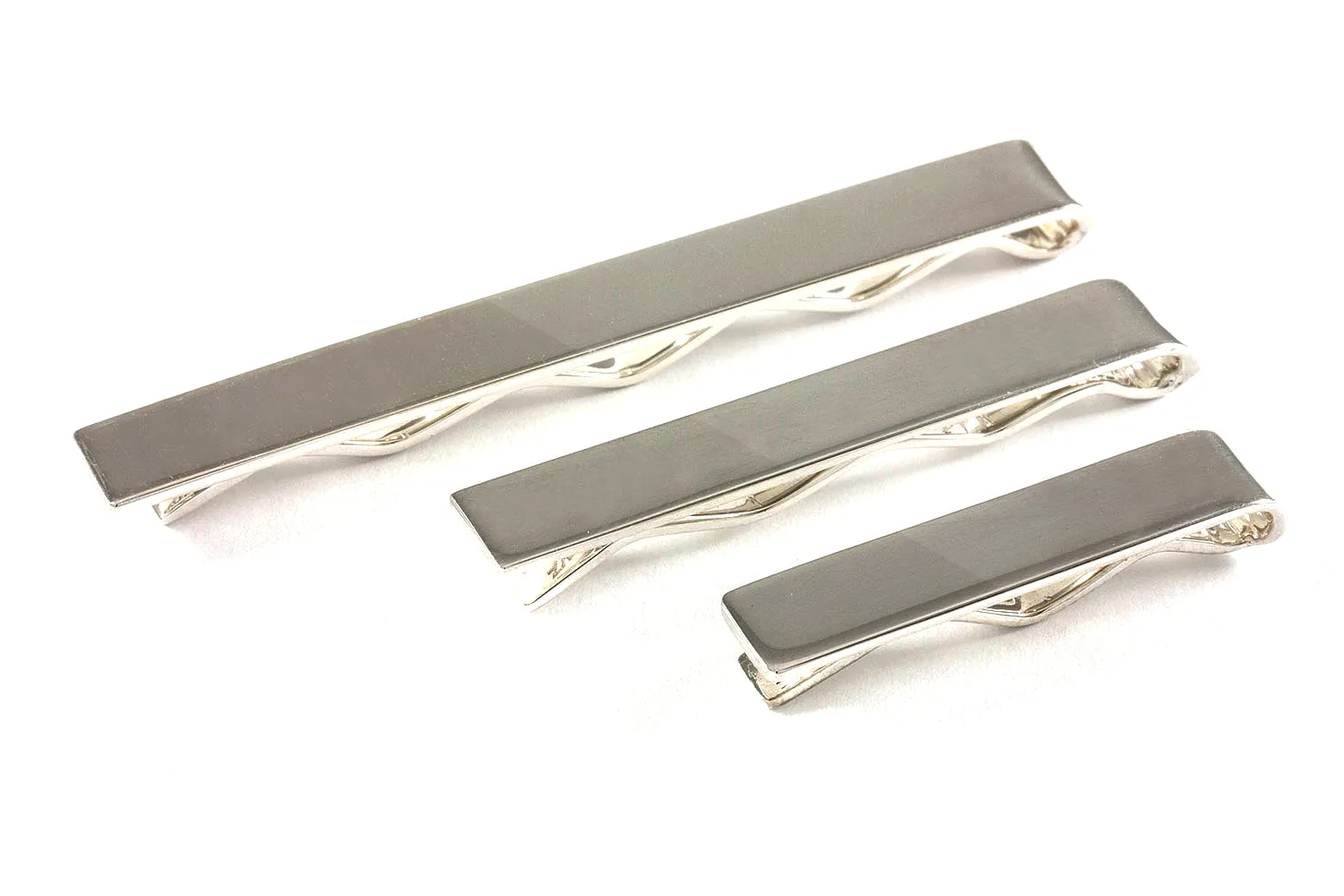 différentes longueurs de tie clips