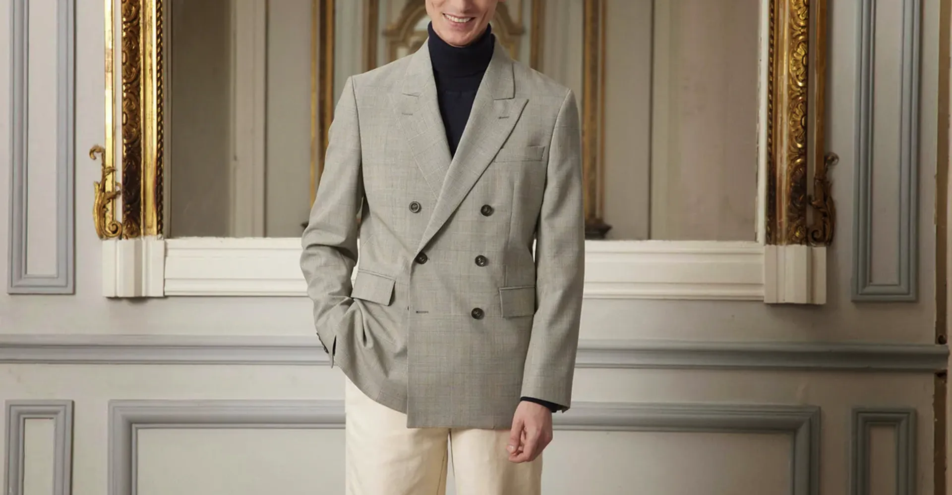 Veste croisée 