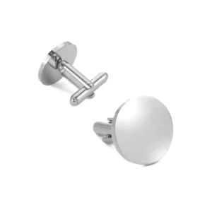 Boutons de manchette acier