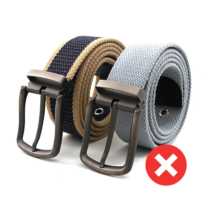 Ceintures en tissu