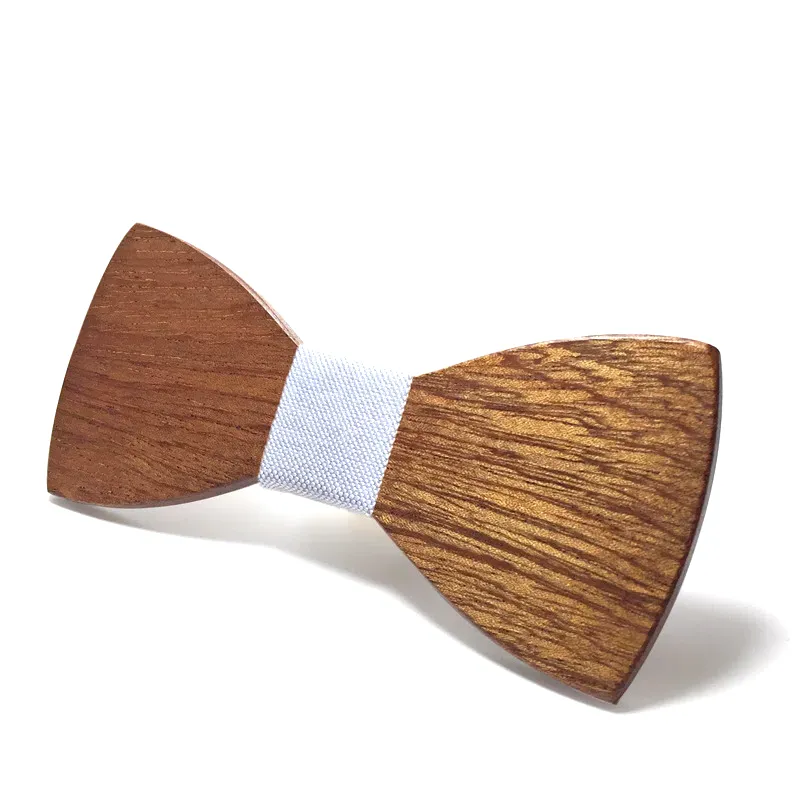noeud papillon en bois