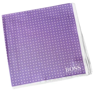 Hugo Boss polka dots violette pliee