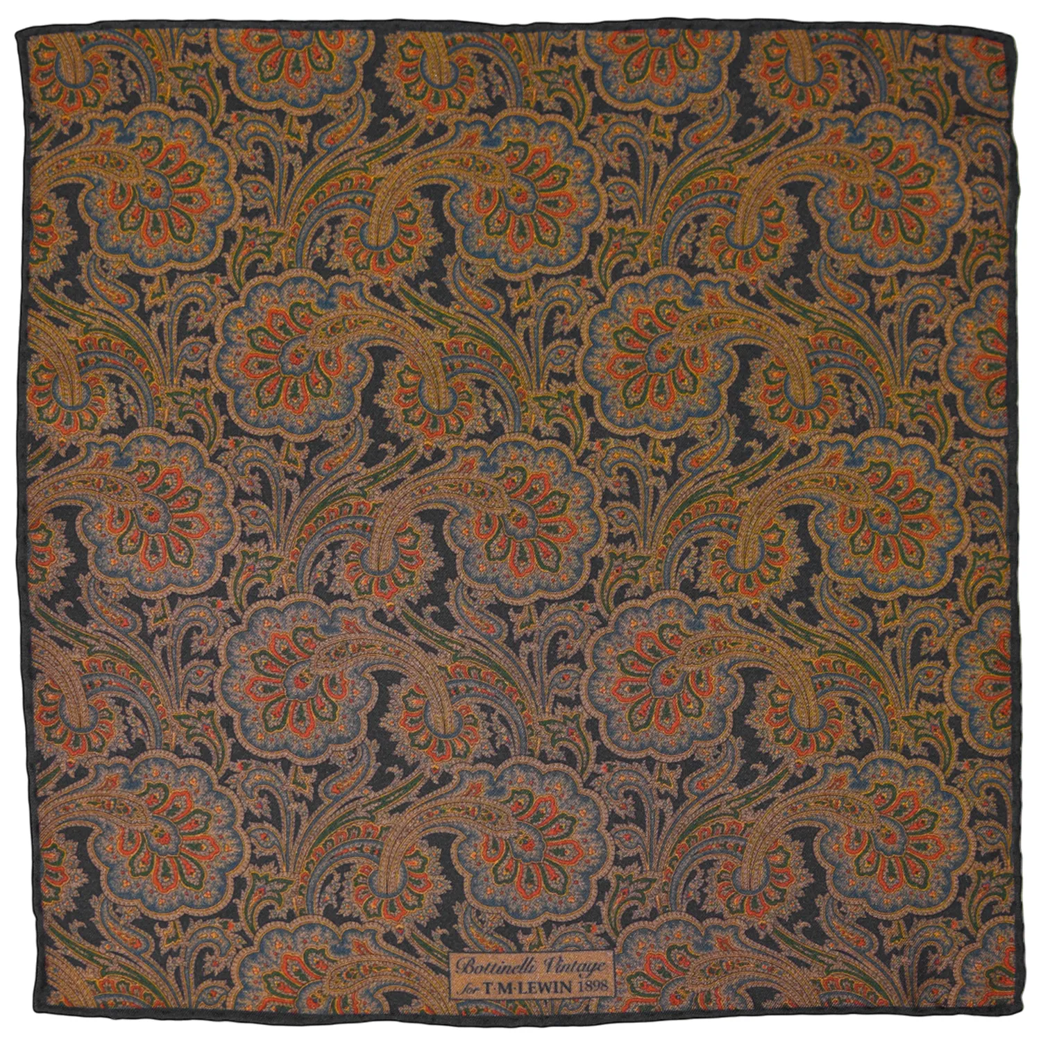 TM Lewin x Bottinelli paisley orange