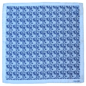 Calvin Klein pochette imprimée bleue