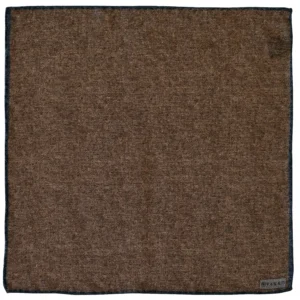 Pochette Vakko en laine marron