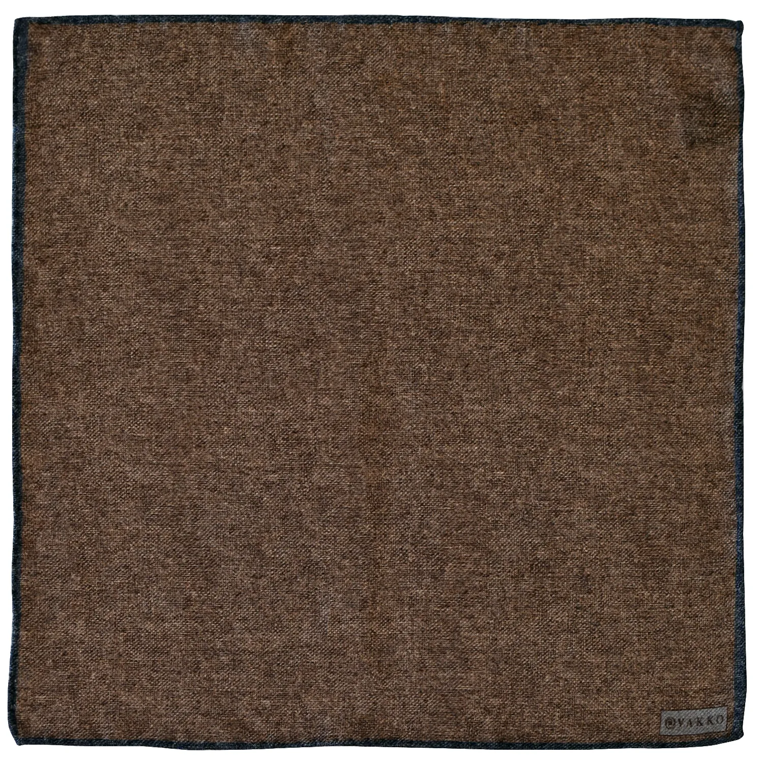 Pochette Vakko en laine marron