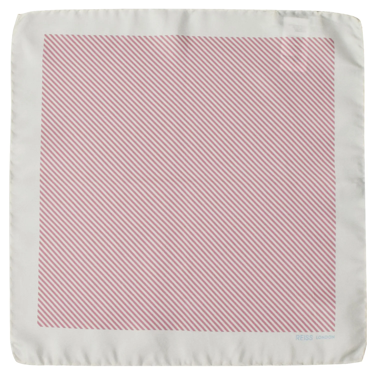 Reiss pochette rose et blanche