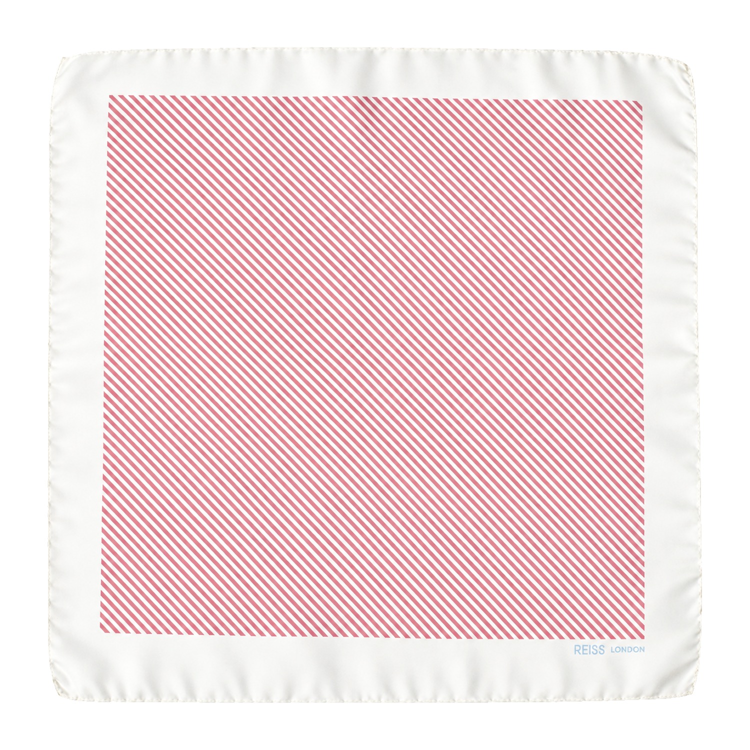 Reiss pochette rose et blanche
