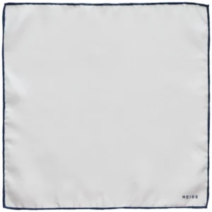 pochette twill soie 32cm blanche reiss-1