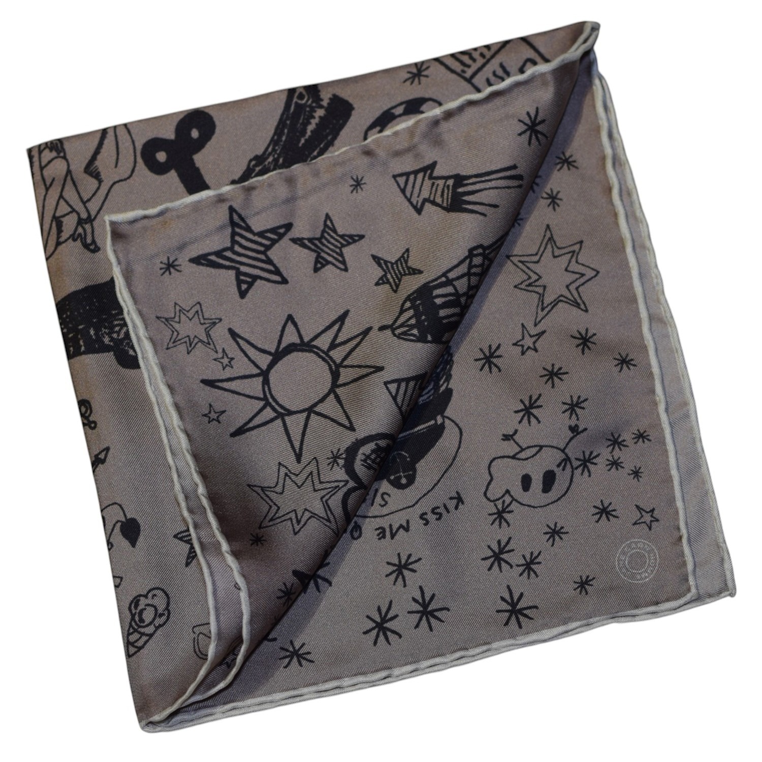 Pochette Jane Carr pliée - 2