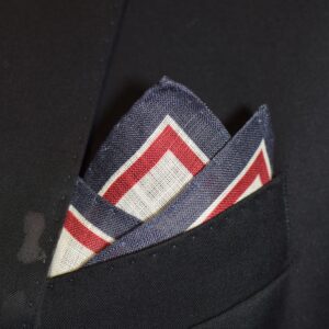 Pochette square portée